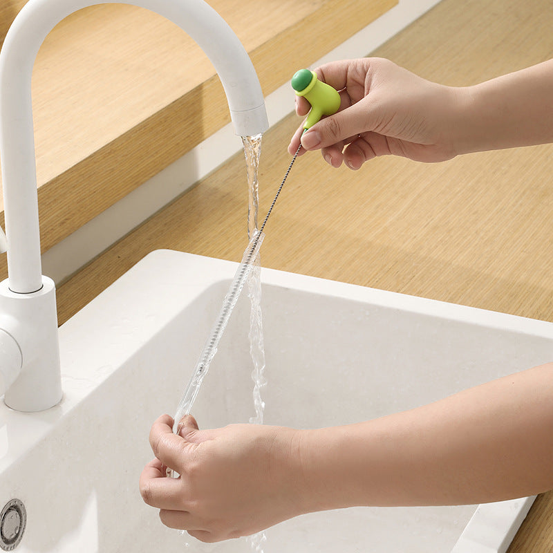 stainless steel cleaning brush