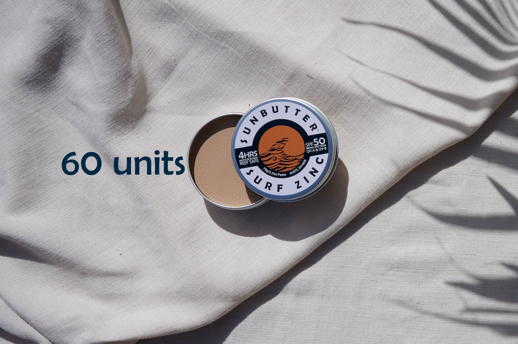 SURF ZINC SPF50 reef safe