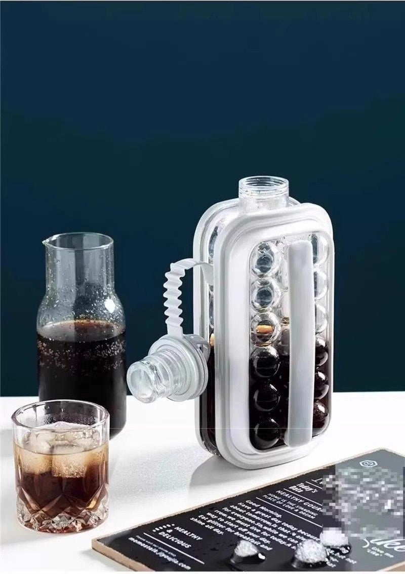 2-in-1 Portable Quick Release Ice Ball Cold Kettle Summer Kitchen Gadgets