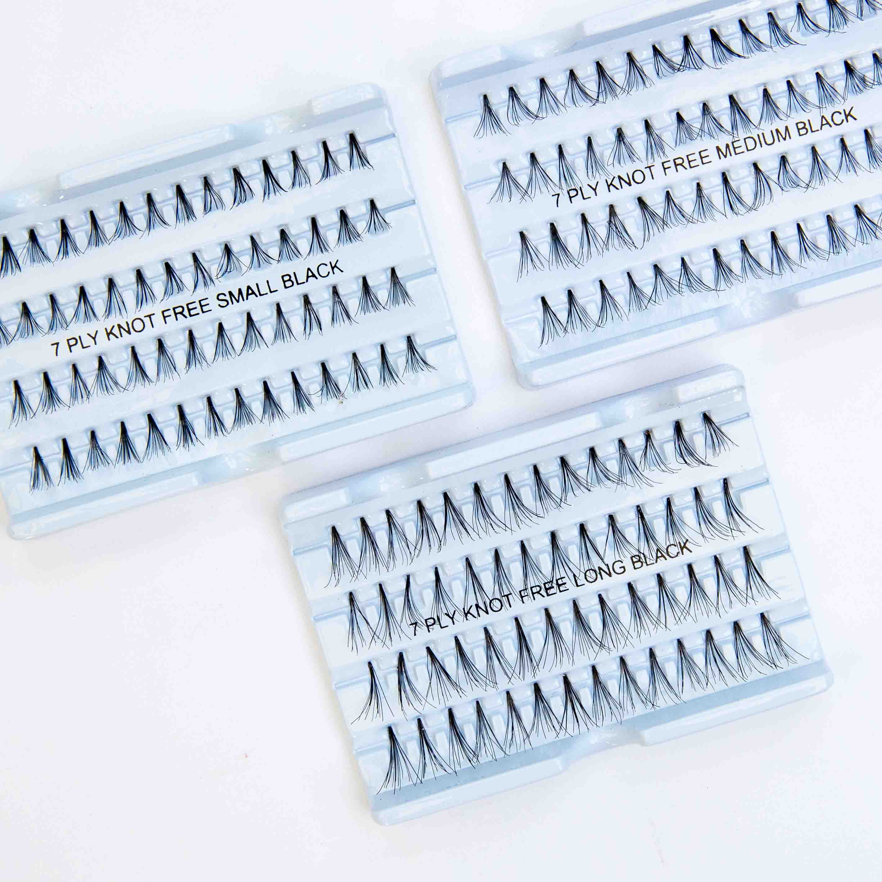 Individual Flare Knot Free Lashes
